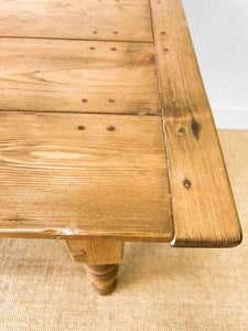 An English Country Pine 6ft Dining Table