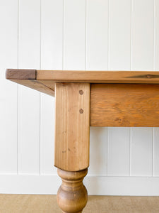 An English Country Pine 6ft Dining Table