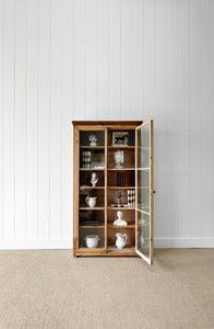 A 19th Century English Pine Glazed Bookcase