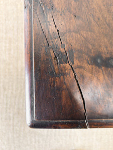 A Very Good English Oak 18th Century Side Table or Nightstand