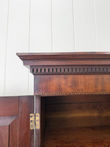 A Stunning Mahogany 19th Century English Secretary Bookcase