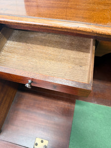 A Stunning Mahogany 19th Century English Secretary Bookcase