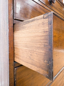 A Stunning Mahogany 19th Century English Secretary Bookcase