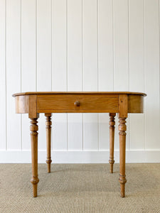 An Antique French Country Pine Side Table c1890