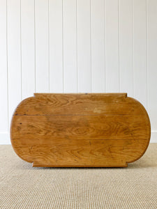 An Antique French Country Pine Side Table c1890