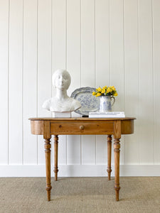 An Antique French Country Pine Side Table c1890
