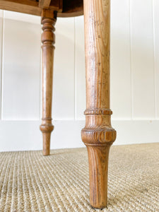 An Antique French Country Pine Side Table c1890
