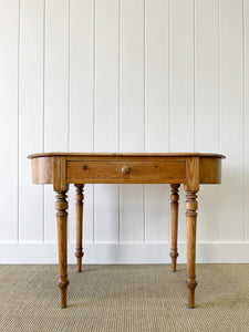 An Antique French Country Pine Side Table c1890