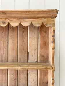 A 19th Century Pine Welsh Dresser or Cupboard