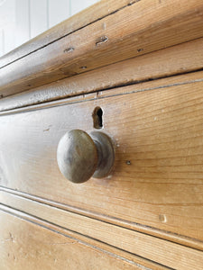 A 19th Century Pine Welsh Dresser or Cupboard