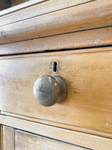 A 19th Century Pine Welsh Dresser or Cupboard