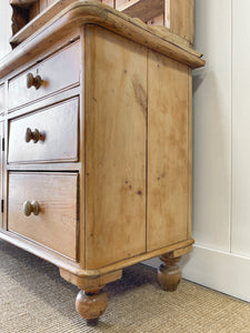 A 19th Century Pine Welsh Dresser or Cupboard