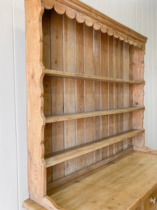 A 19th Century Pine Welsh Dresser or Cupboard