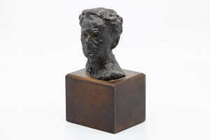 Louis Brandeis Bust on Wooden Platform