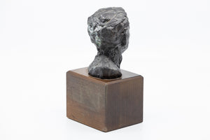 Louis Brandeis Bust on Wooden Platform