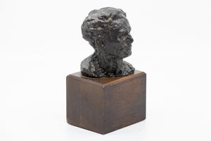 Louis Brandeis Bust on Wooden Platform