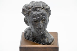 Louis Brandeis Bust on Wooden Platform