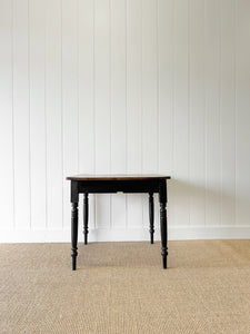 Antique English Country Pine Farmhouse Table c1890