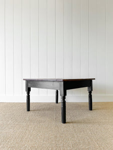 An Antique English Country Pine Coffee Table