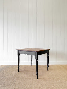 Antique English Country Pine Farmhouse Table c1890