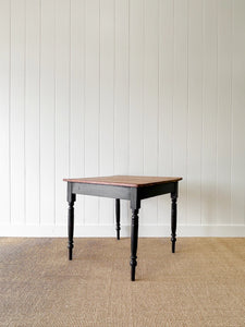 Antique English Country Pine Farmhouse Table c1890