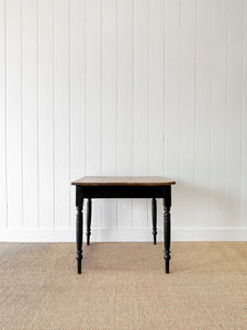 Antique English Country Pine Farmhouse Table c1890
