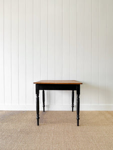 Antique English Country Pine Farmhouse Table c1890