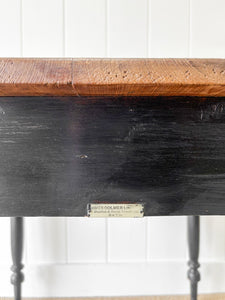 Antique English Country Pine Farmhouse Table c1890