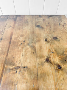An Antique English Country Pine Coffee Table