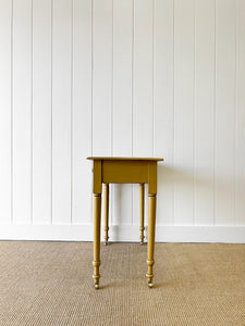 An English Country Pine Console Table or Desk c1860