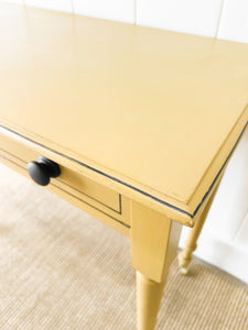 An English Country Pine Console Table or Desk c1860