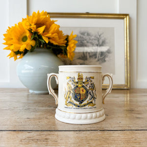 A Wonderful Antique Elizabeth II Coronation Cup by Brentleigh Ware 1953