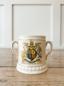 A Wonderful Antique Elizabeth II Coronation Cup by Brentleigh Ware 1953