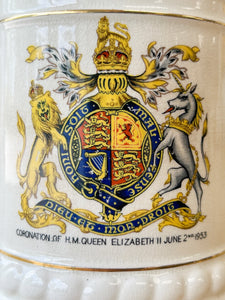 A Wonderful Antique Elizabeth II Coronation Cup by Brentleigh Ware 1953