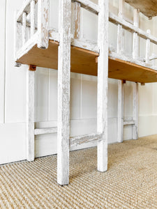 A Charming Antique "Picket Fence" Plant Stand