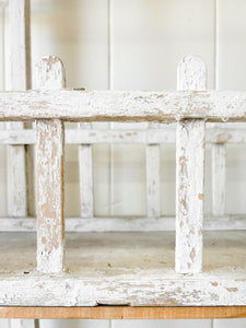 A Charming Antique "Picket Fence" Plant Stand