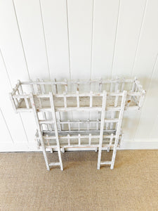 A Charming Antique "Picket Fence" Plant Stand