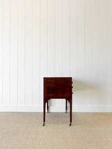 An Antique English Server or Bachelors Chest with 7 Drawers