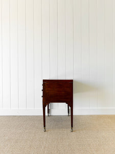 An Antique English Server or Bachelors Chest with 7 Drawers