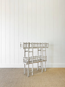 A Charming Antique "Picket Fence" Plant Stand