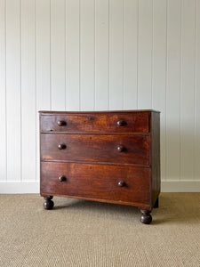 A 18th Century English Country Oak Chest of Drawers Dresser