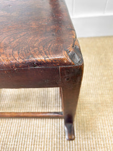 A Diminutive Antique Welsh Elm Rocking Chair c1800