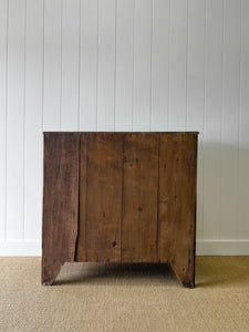 A Large English Georgian Pine Chest of Drawers Dresser c1800
