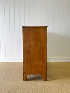 A Large English Georgian Pine Chest of Drawers Dresser c1800