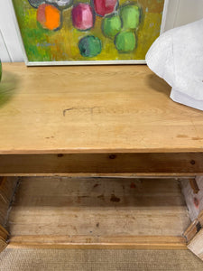 A Rustic English 19th Century Pine Cupboard c1880
