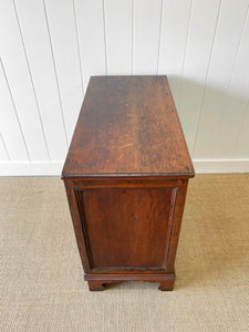An Early 19th Century English Country Oak Chest of Drawers Dresser
