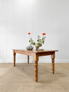 An English Country Pine 6ft Dining Table