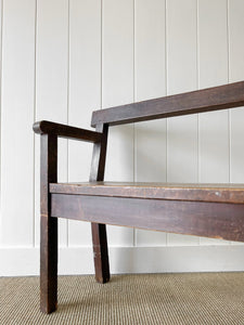 An Antique Country Pine Bench 9.5 Feet Long!