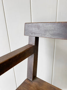 An Antique Country Pine Bench 9.5 Feet Long!