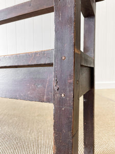 An Antique Country Pine Bench 9.5 Feet Long!